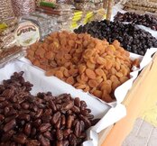 Gedroogde bessen en vruchten