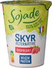 Sojade, plantaardige variatie op skyr - framboos, 400gr