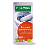 Piramide kruidenthee, frisse start zonder munt, 20x1kop