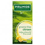 Piramide groene thee, met citroen, 20x1kop