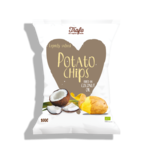 Chips, gebakken in kokosolie, 100gr, Trafo