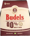 Budels bier, malty dark, 0,0pr., 6x30cl