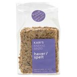 Crackers, knackebrod, haver-spelt, 8stuks-200gr, Kari s crackers