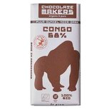 Chocoladereep, Gorilla, puur 68pr, 80gr, Chocolate Makers