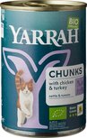 Yarrah, kattenbrokjes in saus, kip-kalkoen, 405gr