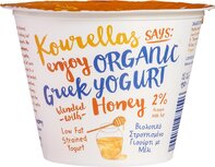 Kourellas, Griekse stijl yoghurt met honing, 150gr