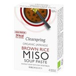 Clearspring, Instant miso-soeppasta met zeegroenten, 4zakjes