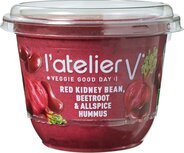 L&#039;atelier V, hummus, kidney boon-rode biet, 150gr