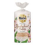 Rijstwafels, boekweit, met zout, 100gr, Biona