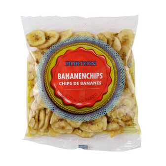Bananen chips, 125g, Horizon
