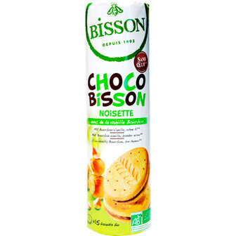 Choco hazelnoot biscuits, 300gr, Bisson
