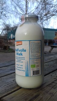 Halfvolle melk, 1ltr-fles, Vijfsprong