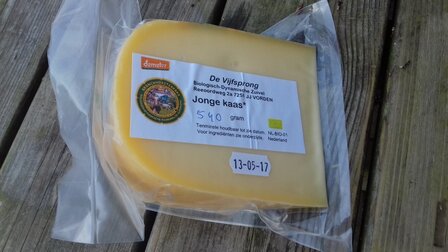 Jonge boerenkaas, 500gr, Vijfsprong