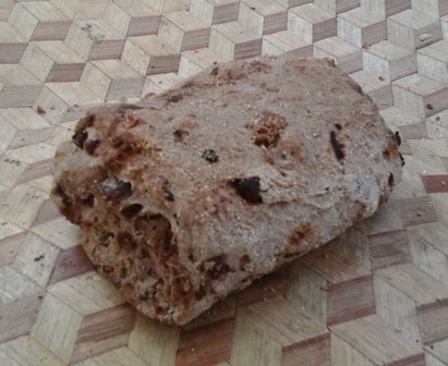 Noten/ rozijnenbrood, 500gr, Sallands Houtovenbrood, niet bio