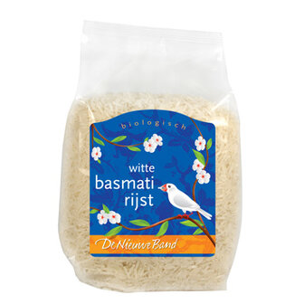 Witte basmatirijst, 500g, De Nieuwe Band