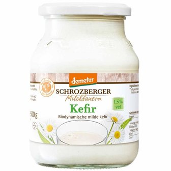 Kefir, 1,5procent, 500gr, Schrozberger