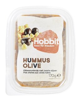 Hummus, olijf, 170gr, Hobbit