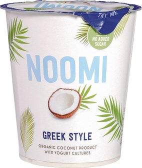 Greek style kokos naturel, 350gr, Noomi