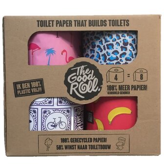 Toiletpapier, 4rolx400vel, The Good Roll
