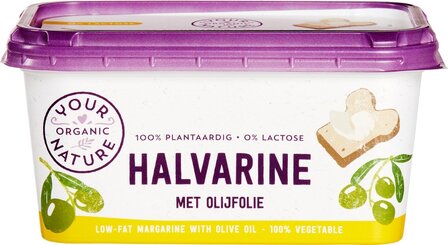 Halvarine met olijfolie, 500gr, Your Organic Nature