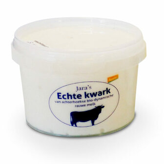 Jara&#039;s echte kwark, rauwmelks, 290gr, Ruimzicht