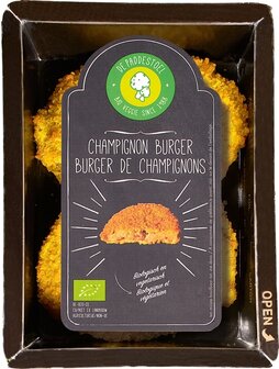 Champignonburger, 160gr, Paddestoel