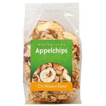 Appelchips, 80gr, De Nieuwe Band