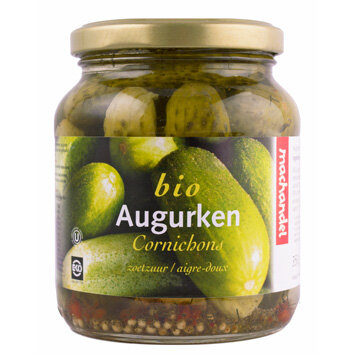 Augurken zoetzuur, 350ml, Machandel