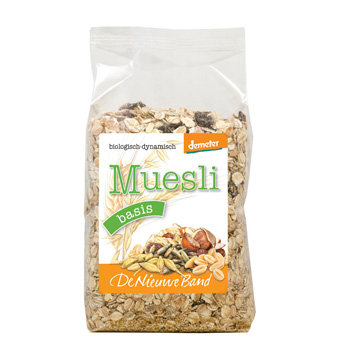 Basismuesli, 500gr, De Nieuwe Band