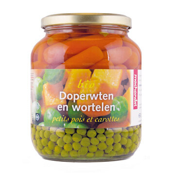 Doperwten-worteltjes, 680ml, Machandel