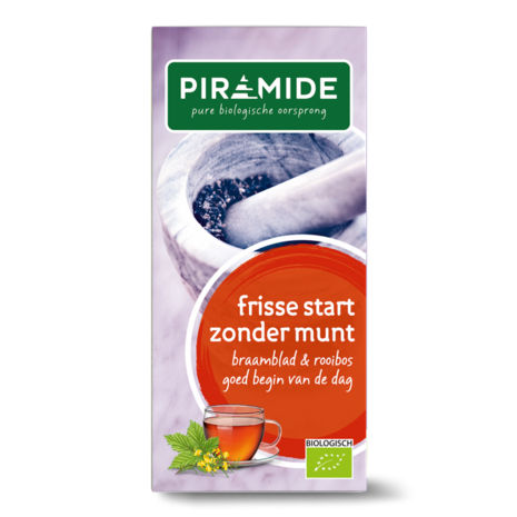 Frisse start zonder munt, 20x1kop, Piramide