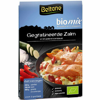 Gegratineerde zalm mix, 18gr, Beltane