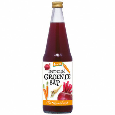 Gemengd groentesap, melkzuur, 700ml, De Nieuwe Band