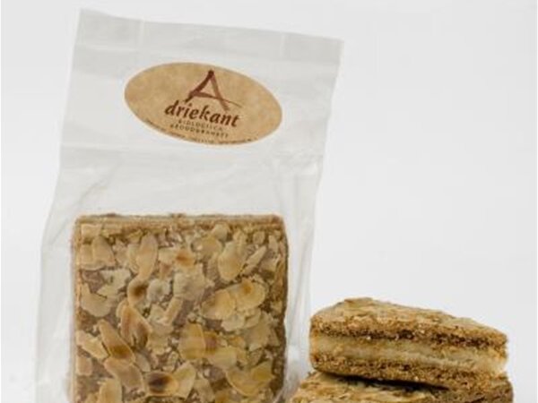 Gevuld speculaas, 150gr, Driekant