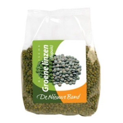 Groene linzen, dupuis, 500gr, De Nieuwe Band