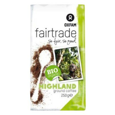 Filterkoffie, Highland, Fairtrade, 250gr, Oxfam Fairtrade