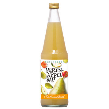 Peren-appelsap, 1ltr, De Nieuwe Band