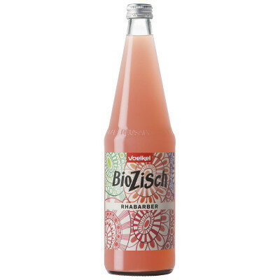 Rabarber-limonade, 700ml, Biozisch-Voelkel