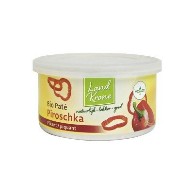 Vegan pat&eacute; paprika pikant, 125gr, Landkrone