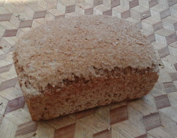 Volkorenbroodje, Sallands Ambachtsbrood, niet biologisch gecertificeerd
