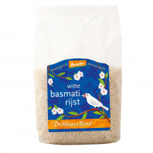 Witte basmatirijst, fairtrade, 500gr, De Nieuwe Band