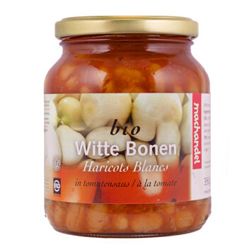 Witte bonen in tom.saus, 340ml, Machandel