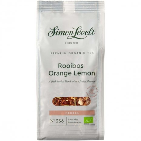 Rooibos thee, orange-lemon, 90gr-los, Simon Levelt