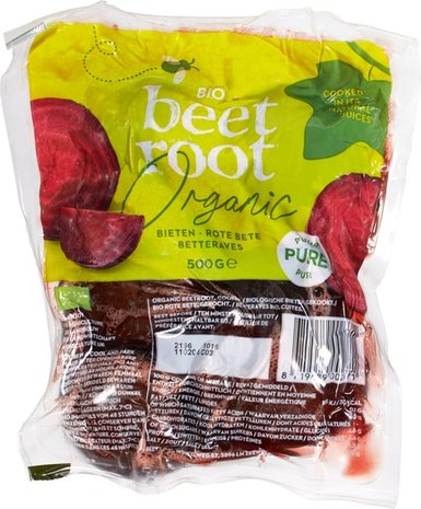 Bieten, rode-, gekookt,  500gr-verpakt, Udea
