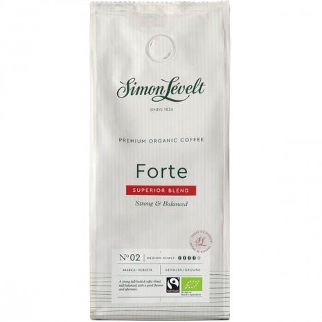 Cafe forte, gemalen, 250gr, Simon Levelt