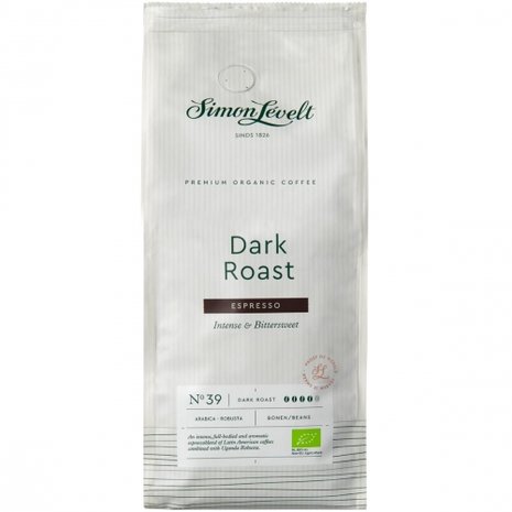 Koffiebonen, espresso-dark, 500gr, Simon Levelt
