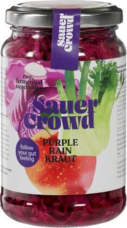 Purple Rain, rode kool, 270 gram, Sauercrowd