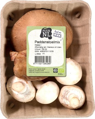 Paddenstoelenmix, 150gr, Puur NL