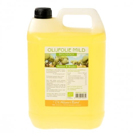 Olijfolie, mild, 5ltr, De Nieuwe Band