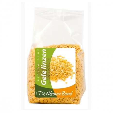 Gele linzen, 500gr, De Nieuwe Band